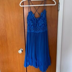Free people Royal blue sundress